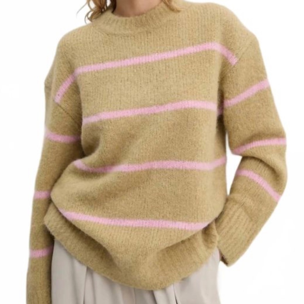 Samsøe Samsøe - Sajoan Sweater in Olive Gray St.